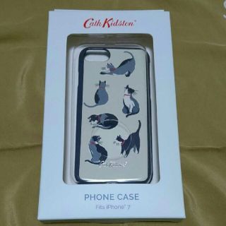 キャスキッドソン(Cath Kidston)のキャスキッドソン Cath Kidston iphoneケース 猫柄 新品未開封(iPhoneケース)