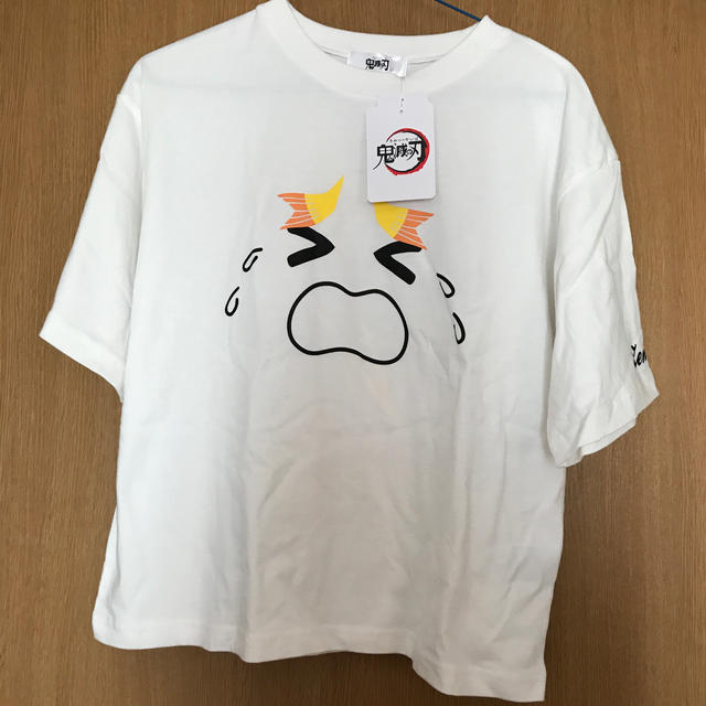 しまむら(シマムラ)の鬼滅の刃　善逸Tシャツ メンズのトップス(Tシャツ/カットソー(半袖/袖なし))の商品写真
