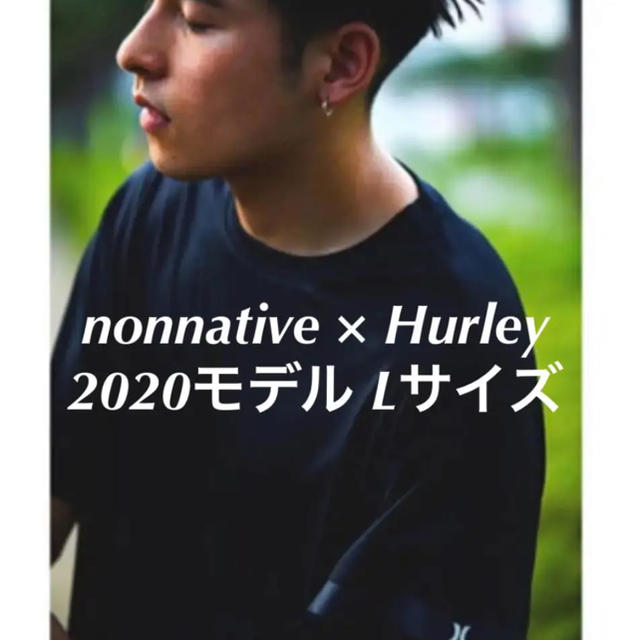 nonnative(ノンネイティブ)の紺Lサイズ　nonnative SURF TEE POLY JERSEY UPF メンズのトップス(Tシャツ/カットソー(半袖/袖なし))の商品写真