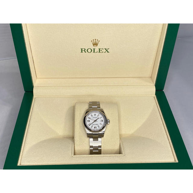 ROLEX(ロレックス)のケイ様 新品未使用 2019/12購入 ロレックス オイスターパーペチュアル26 レディースのファッション小物(腕時計)の商品写真