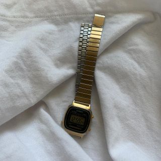 カシオ(CASIO)のcasio ゴールド　チープカシオ(腕時計)