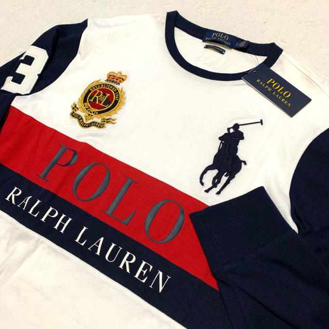 POLO RALPH LAUREN(ポロラルフローレン)のポロ ラルフローレン ロングTシャツ /POLO Whi S.L. メンズのトップス(Tシャツ/カットソー(七分/長袖))の商品写真