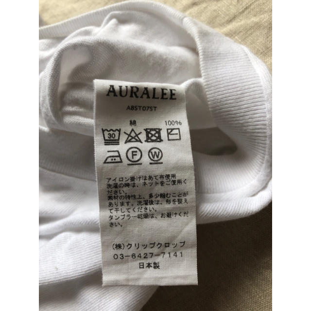 A.P.C(アーペーセー)のAURALEE フレンチスリーブT レディースのトップス(Tシャツ(半袖/袖なし))の商品写真