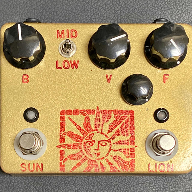 analog man sun lion fuzz face