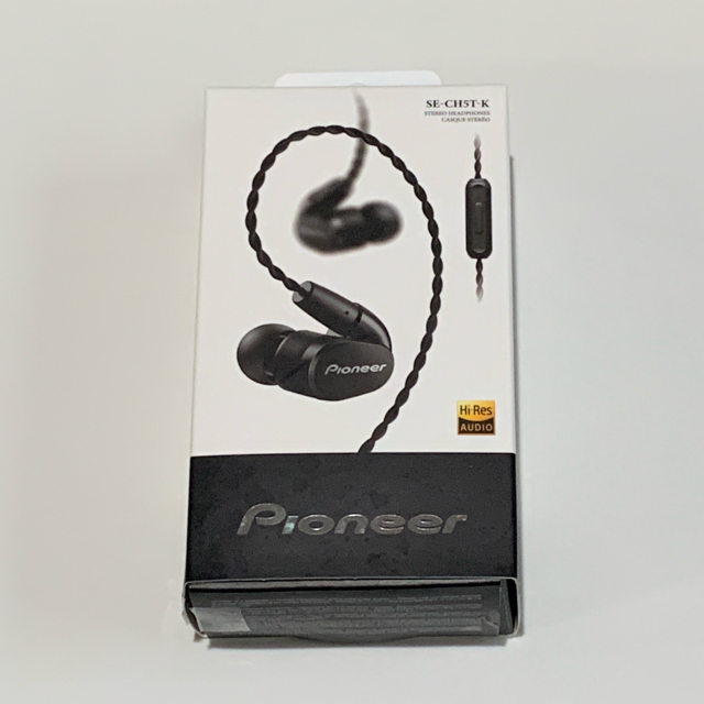 中古 Pioneer SE-CH5T-K ハイレゾ対応イヤホン ブラック | フリマアプリ ラクマ