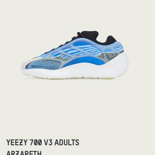 アディダス(adidas)のYEEZY 700 V3 ADULTS 27cm 新品　当選(スニーカー)