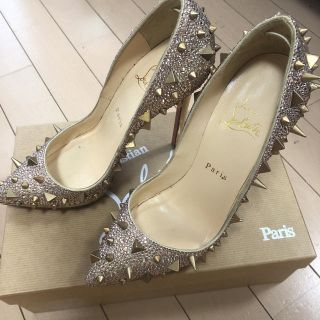 ルブタン(Christian Louboutin) スワロフスキー ハイヒール/パンプス