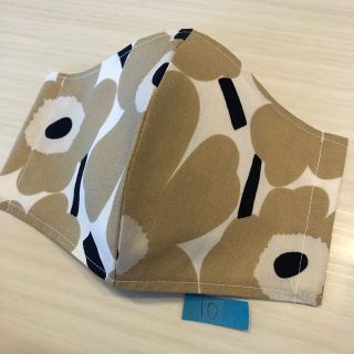 マリメッコ(marimekko)のひぐま様専用⭐︎ キッズサイズ　立体　インナーマスク　ベージュ10(その他)