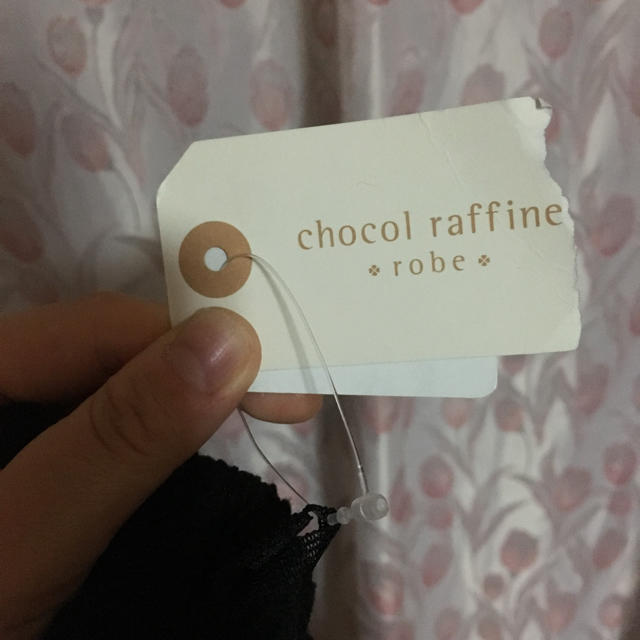 chocol raffine robe(ショコラフィネローブ)のブラックレーススカート レディースのスカート(ひざ丈スカート)の商品写真