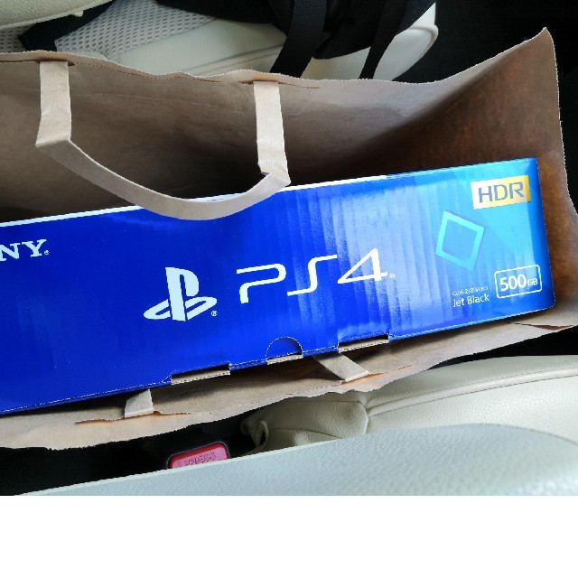 新品☆PlayStation4 500GB ｼﾞｪｯﾄﾌﾞﾗｯｸ PS4 1