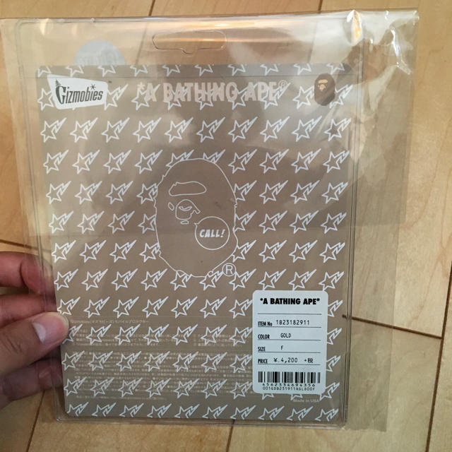 A BATHING APE(アベイシングエイプ)の新品未使用A BATHING APEIPHONE6 6sケース エイプベイプスタ スマホ/家電/カメラのスマホアクセサリー(iPhoneケース)の商品写真