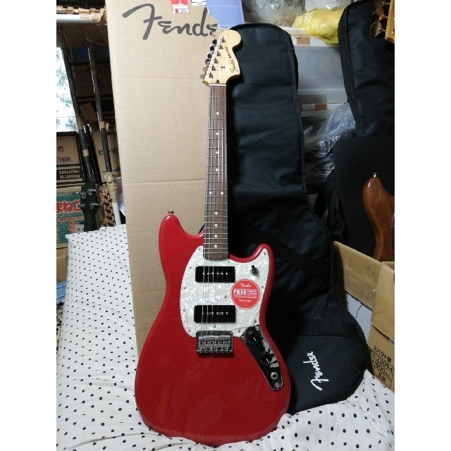 Fender(フェンダー)の12/2最後の値下げしました。　フェンダー ムスタング P-90 楽器のギター(エレキギター)の商品写真