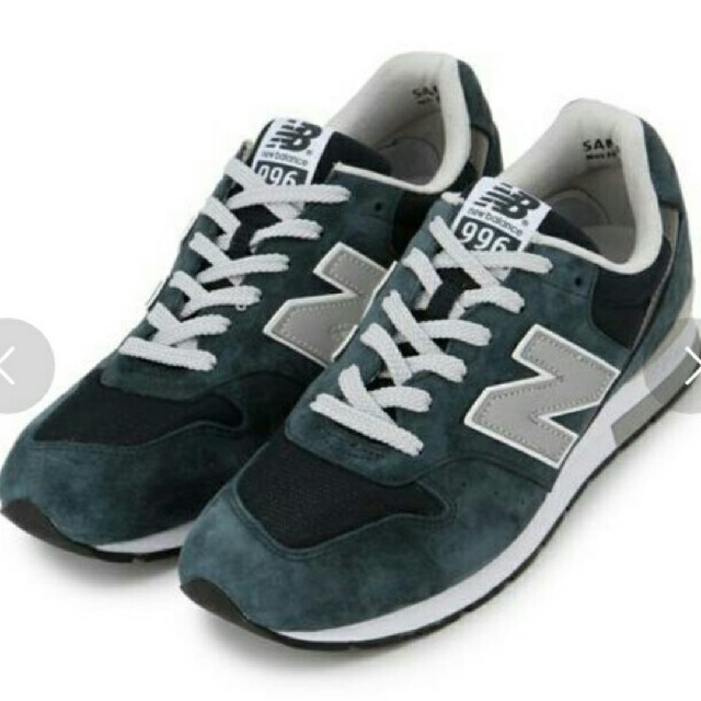 【New Balance】スニーカー996　ネイビー（グリーン）