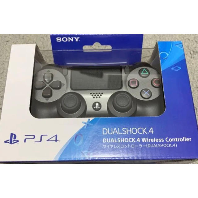 PS4 デュアルショック　スチールブラック