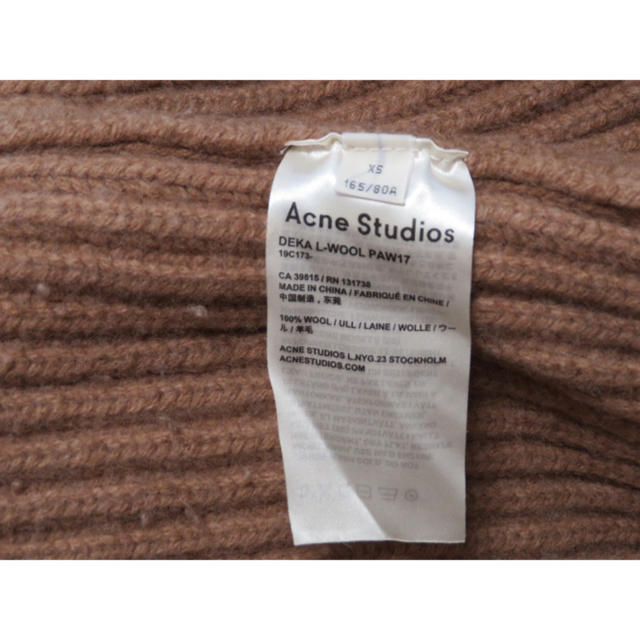 Acne ニットセーターの通販 by カロ八｜ラクマ studios 再入荷通販