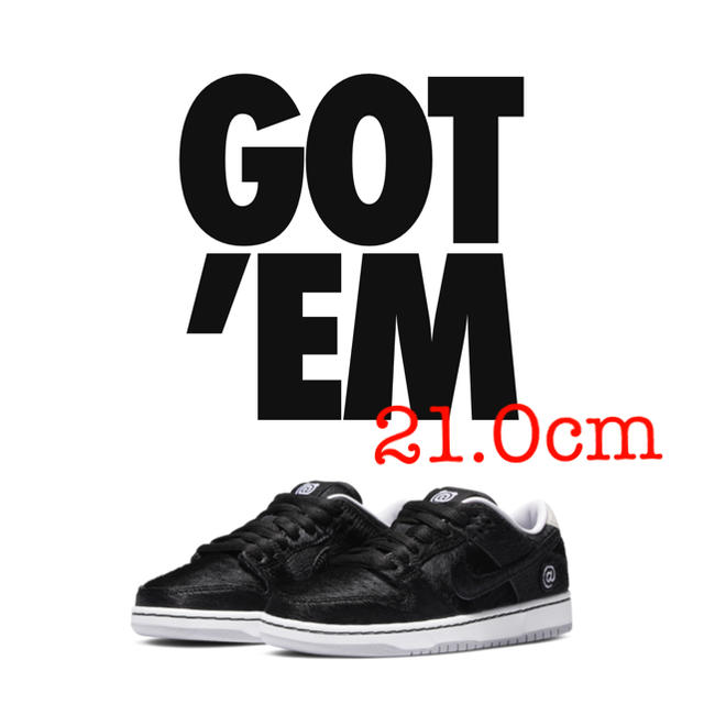 キッズ靴/シューズ(15cm~)MEDICOM TOY × NIKE SB DUNK LOW PRO QS PS