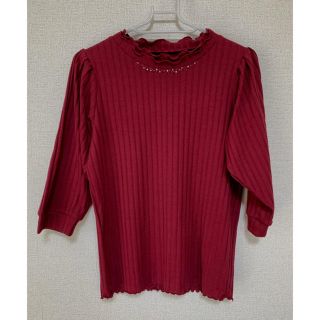 マジェスティックレゴン(MAJESTIC LEGON)のマジェスティックレゴン トップス  7分丈  M カットソー(カットソー(長袖/七分))