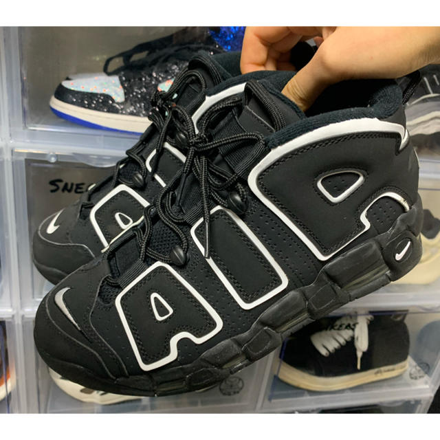 Nike Air More Uptempo 白黒 27cm
