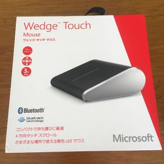 マイクロソフト(Microsoft)のMicrosoft WEDGE TOUCH MOUSE(PC周辺機器)