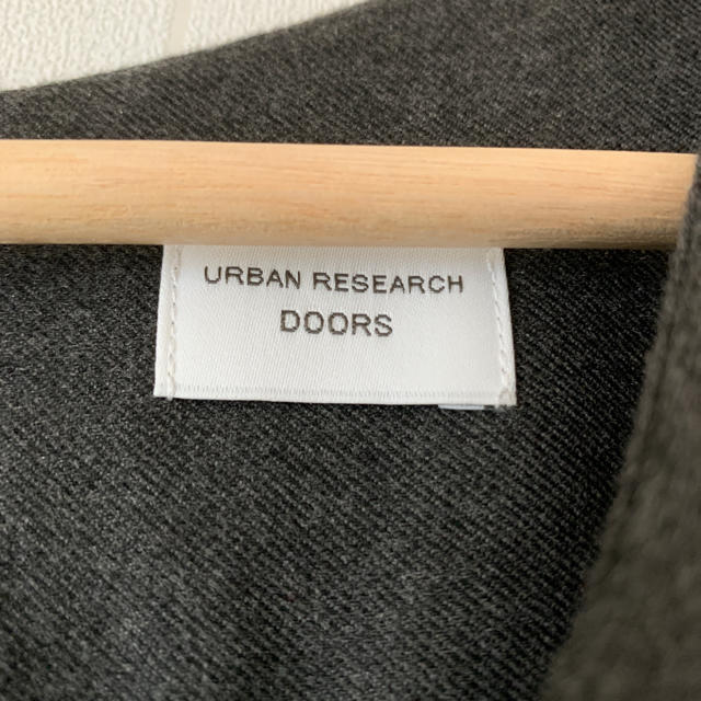 URBAN RESEARCH DOORS(アーバンリサーチドアーズ)のアーバンリサーチドアーズ　グレーワンピース レディースのワンピース(ロングワンピース/マキシワンピース)の商品写真