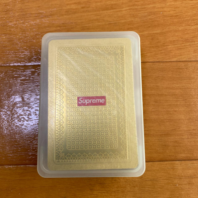 supreme 13AW Gold Deck of Cards