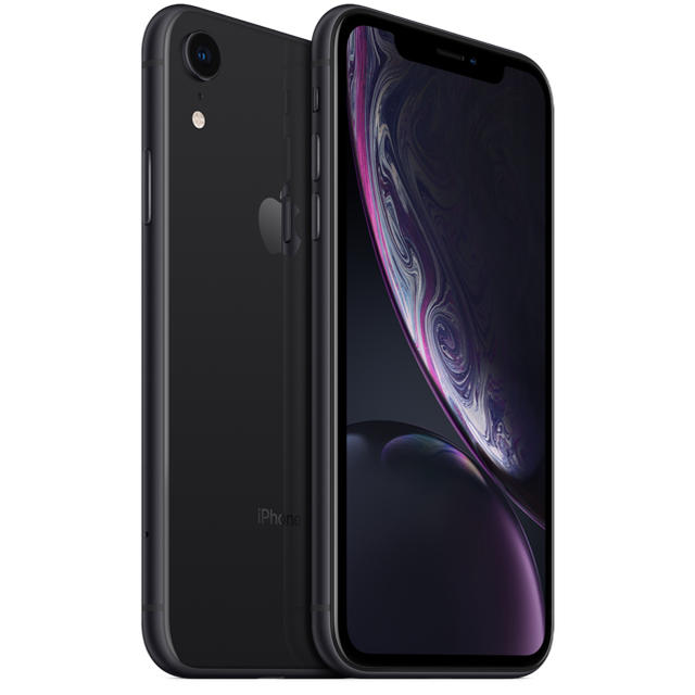 iPhone XR 64GB BLACK 新品未開封 SIMロック解除済み