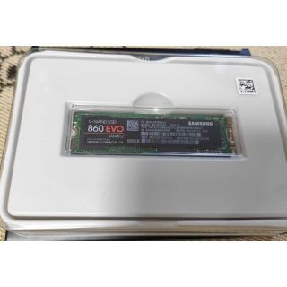 M.2 SATA 500GB (Samsung 860 EVO)(PC周辺機器)