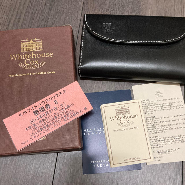 WHITEHOUSE COX(ホワイトハウスコックス)のホワイトハウスコックス限定 メンズのファッション小物(折り財布)の商品写真