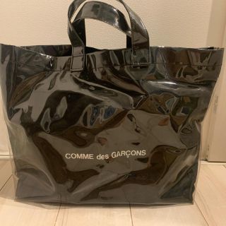 ブラックコムデギャルソン(BLACK COMME des GARCONS)のコムデギャルソン　ビニールトート　ブラック(トートバッグ)