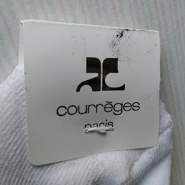 Courreges(クレージュ)のCourreges　Paris✨ソックス　ピンク　22～24cm ナイガイ レディースのレッグウェア(ソックス)の商品写真