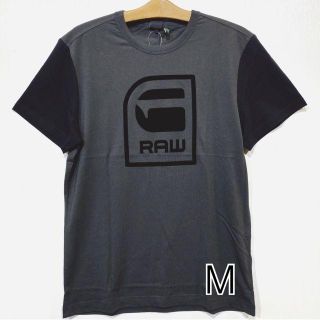 ジースター(G-STAR RAW)のG-STAR ジースターロウ　半袖Tシャツ　袖切り替え　M(Tシャツ/カットソー(半袖/袖なし))