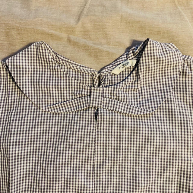 POU DOU DOU(プードゥドゥ)のリボン衿ブラウス レディースのトップス(シャツ/ブラウス(半袖/袖なし))の商品写真