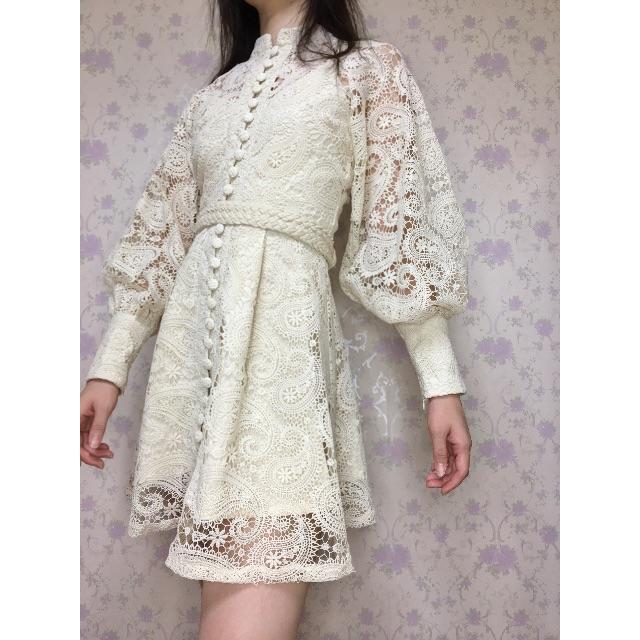 [値下げ]クロシェットレース　ワンピース