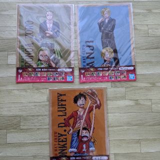 ワンピース　一番くじ　クリアファイル(キャラクターグッズ)