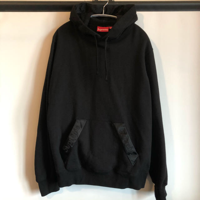 Supreme 2020ss パーカー 黒 サイズM