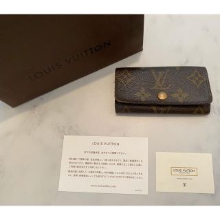 ルイヴィトン(LOUIS VUITTON)のルイヴィトン 4連キーケース　ミュルティクレ4(キーケース)