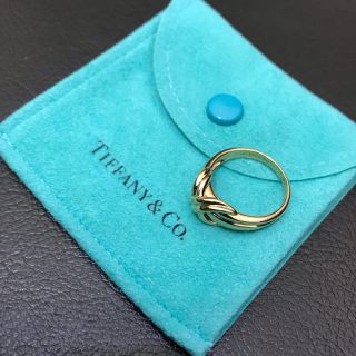 ティファニー(Tiffany & Co.)のほぼ未使用　ティファニー　K18 750 シグネチャー　リング(リング(指輪))