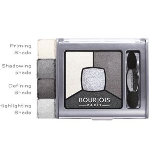 ブルジョワ(bourjois)のBOURJOIS  PARIS ブルジョワ アイシャドウ イタリア製 黒グレー(アイシャドウ)