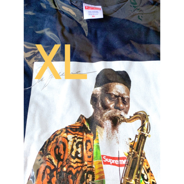 Supreme(シュプリーム)のsupreme Pharoah Sanders tee XL Navy メンズのトップス(Tシャツ/カットソー(半袖/袖なし))の商品写真