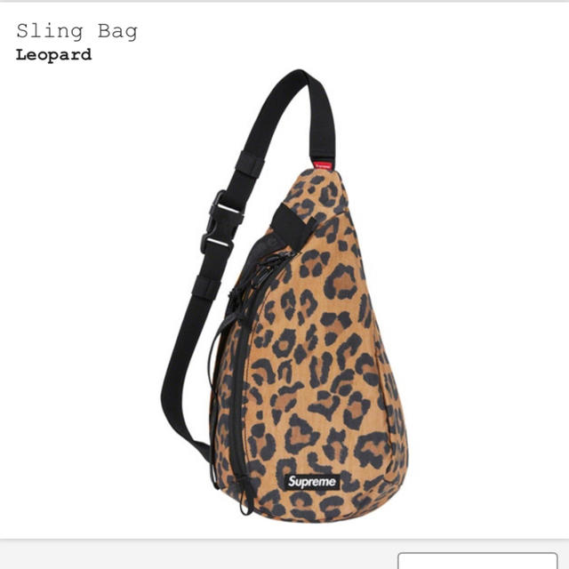 supreme Sling Bag Leopard