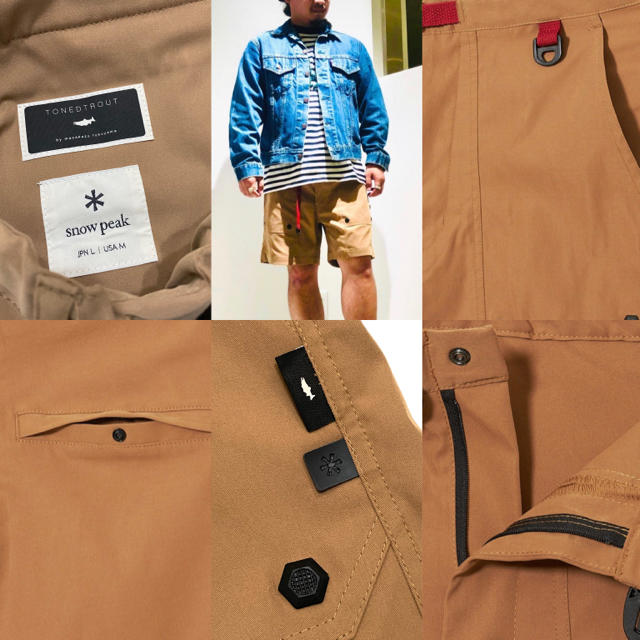 Snow Peak - 新品 スノーピーク×トートンドトラウト フィールド