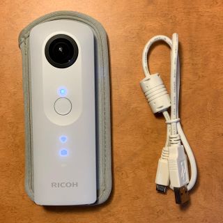 リコー(RICOH)のRICOH THETA SC　全天球 360度カメラ リコー シータ 白(コンパクトデジタルカメラ)