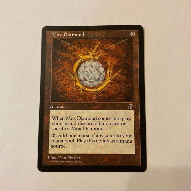 MTG モックス ダイアモンド　Mox Diamond 英語