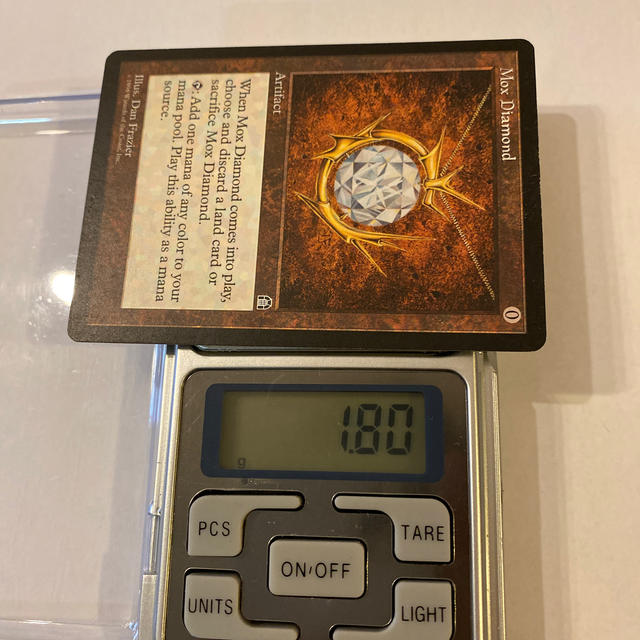 MTG モックス ダイアモンドu3000Mox Diamond 英語