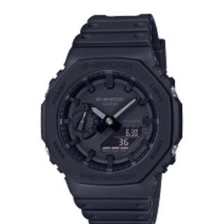 ジーショック(G-SHOCK)の新品 CASIO G-SHOCK GA2100 カシオーク オールブラック(腕時計(アナログ))