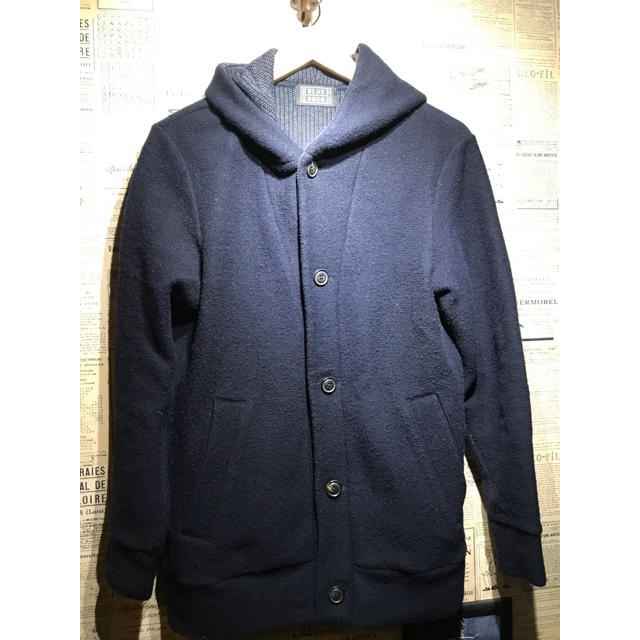 ブルゾンBLUE WORK ブルーワーク フードジャケット size S