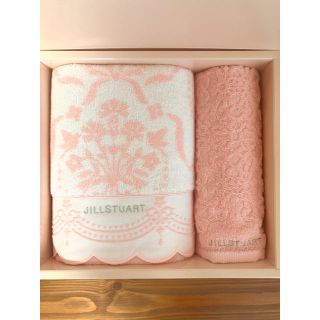 ジルスチュアート(JILLSTUART)の【再値下げ】JILL STUART＊バスタオル＆ウォッシュタオルセット(タオル/バス用品)