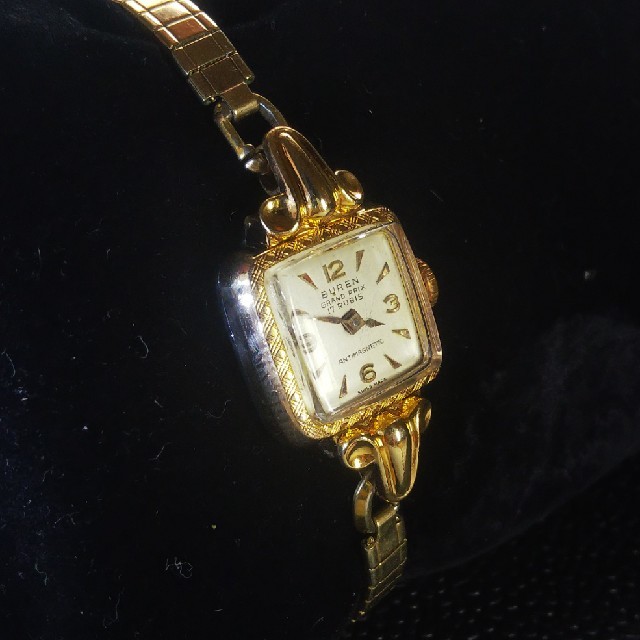 腕時計希少 美品 1940年代 ビューレン グランプリ アンティーク ウォッチ