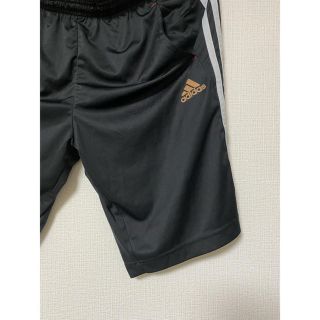 アディダス(adidas)のadidas アディダス　メッシュ　ハーフパンツ　黒　ブラック　M(ショートパンツ)