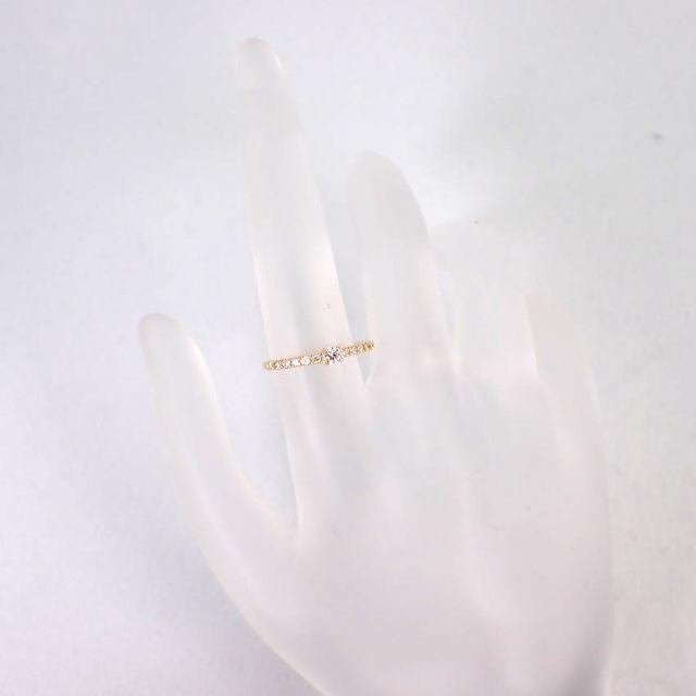☆値下げ☆K18 ダイヤモンド リング 8号[g261-6] レディースのアクセサリー(リング(指輪))の商品写真